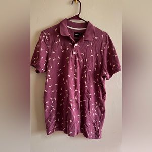 ASOS Men lightning bolt polo! Size medium